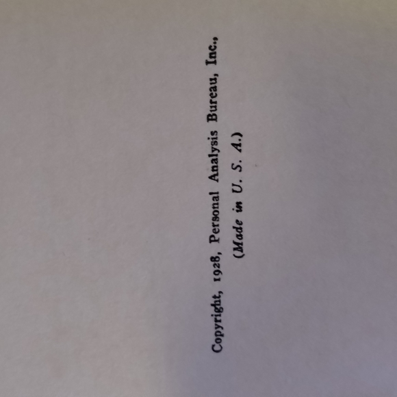 Personal Analysis and Development Book - Picture 5 of 6